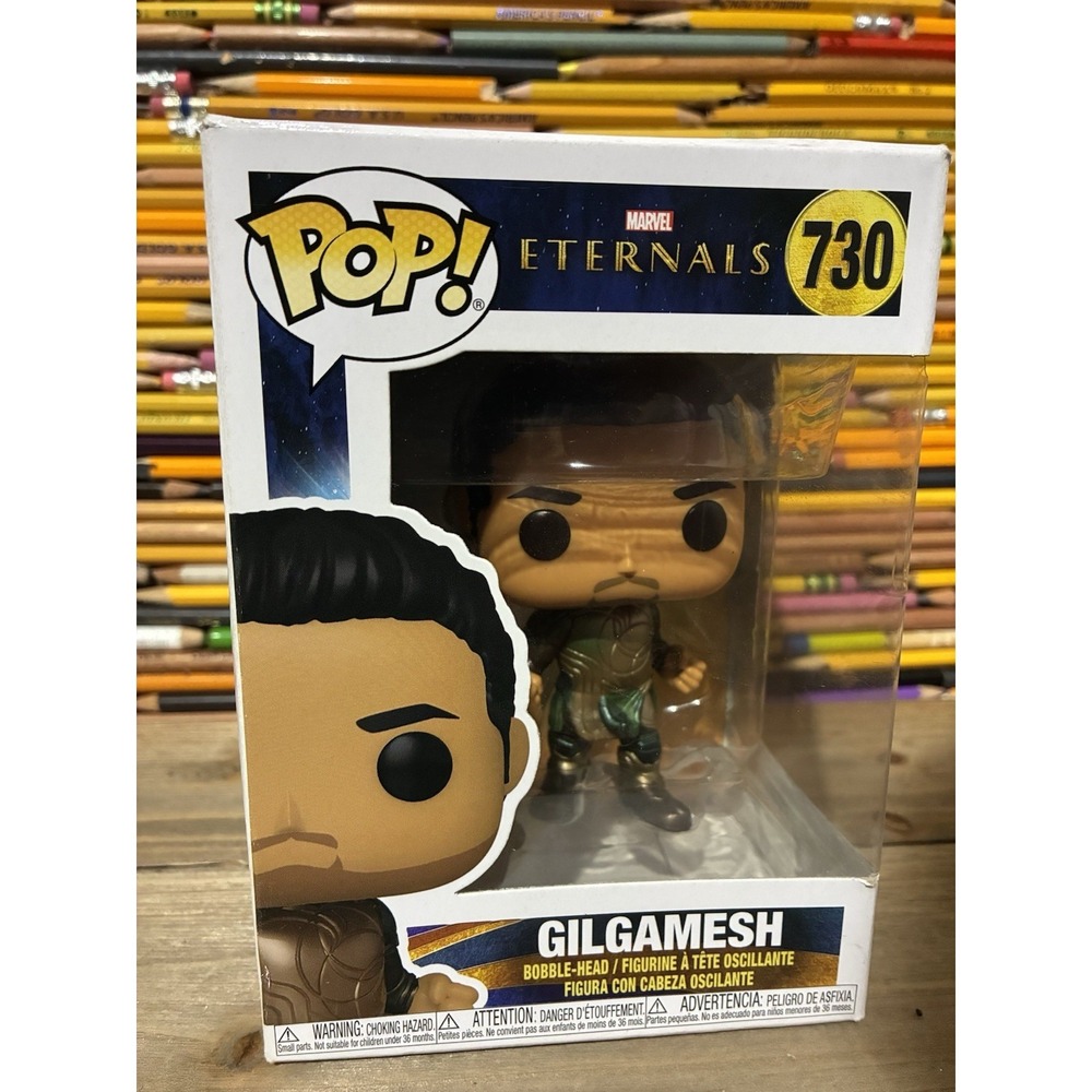 New Marvel Eternals Funko Pop Gilgamesh #730 Nerdy